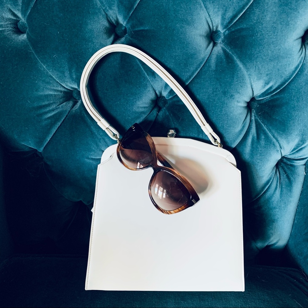 Vintage 1960s Theodor Cream Handbag - Picture 3 of 16